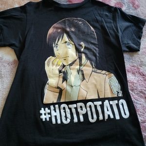 🤑 Hot Potato Attack On Titan Shirt